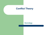 Conflict Theory - Mr Wold Social Studies