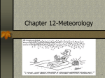 Chapter 12-Meteorology