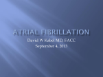 Atrial FIbrillation - familypracticeresidency.org