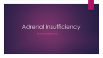 Adrenal Insufficiency - Idaho Academy Of Family Physician
