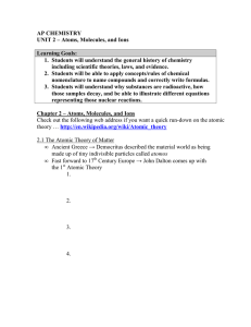 Unit 2 Notes - School City of Hobart