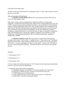 C483 Final Exam Study Guide The final will be held in Morrison 007