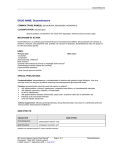 Dexamethasone Monograph