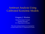 Calibrated Economic Models