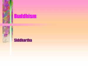 Buddhism - University of Mount Union