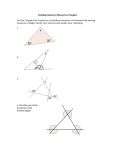 Measures of Angles - Math GR. 6-8