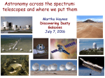 telescopes and sites