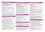 Maths Overview Y5