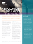Air Pollution and Cancer in Michigan