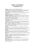 RLH Vocabulary List1