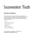 Educators Handbook - Inconvenient Youth