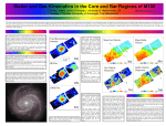 Stellar and Gas Kinematics in the Core and Bar Regions of M100