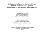 Evaluation of Carbohydrate Derived Fulvic Acid (CHD-FA)