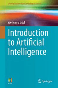Introduction to Artificial Intelligence (Undergraduate Topics in
