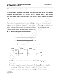 CODE/COURSE : EP603/ MICROWAVE DEVICES PROGRAM: DEP