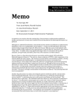 Memo - Passport