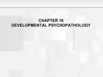 Developmental Psychopathology