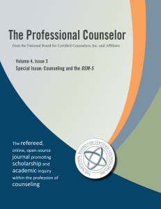 Full Issue - The Professional Counselor