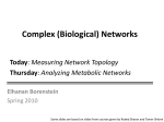 Presentation #1: Network Topology