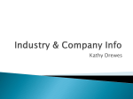 Company and Industry Info and Financial Info