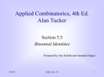 Tucker, Applied Combinatorics, Sec j-I, prepared by name