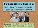 Economics Basics