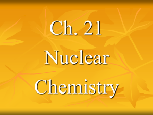 Radioactive Decay