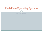 Real-Time Operating Systems