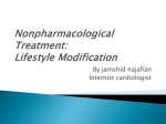 Nonpharmacological Treatment: Lifestyle Modification
