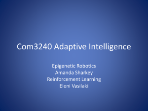 Com3240 Adaptive Intelligence - Department of Computer Science