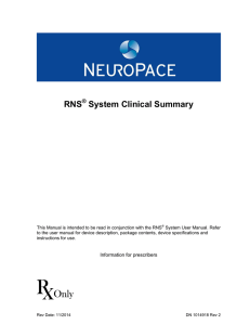 RNS System Clinical Summary