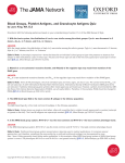 Blood Groups, Platelet Antigens, and Granulocyte Antigens Quiz