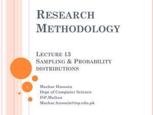 Scientific Research Methods Lecture-13