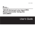 100-W Universal Line Input PFC Boost Converter