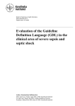 Evaluation of the Guideline Definition Language