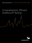 Comprehensive. Efficient. Auditory EP Testing