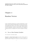 Chapter 4 Random Vectors - Full