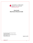 Nova Scotia Blood Cancer Resource Guide