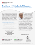 The Carriere® Orthodontic Philosophy
