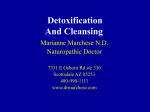 Detoxification And Cleansing Marianne Marchese N.D.