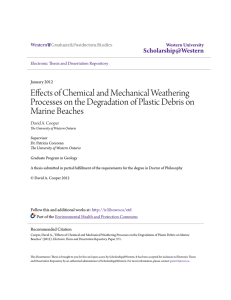 Effects of Chemical and Mechanical Weathering Processes on the