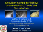 Shoulder Injuries in Hockey - American Orthopaedic Society for