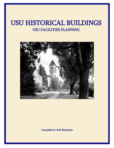 usu historical buildings