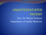 undifferentiated patient