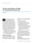 The Art and Science of Light: An Illustrated Retrospective