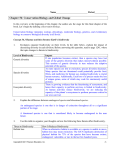 Chapter 56: Conservation Biology and Global Change