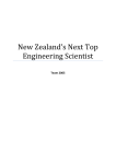 New Zealandss Next Top Engineering Scientist