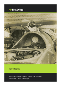 Take flight - Met Office