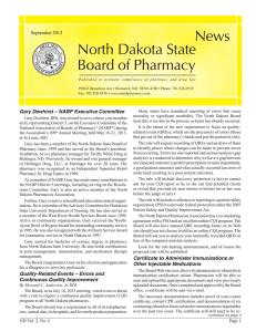 News North Dakota State Board of Pharmacy