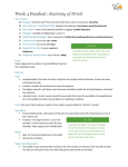 Week 4 Handout: Anatomy of Dristi